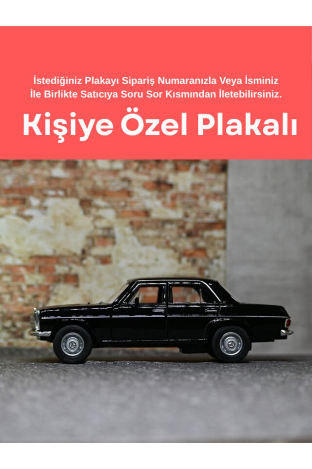 WELLY MERCEDES E220 METAL ARABA 1:36 SİYAH