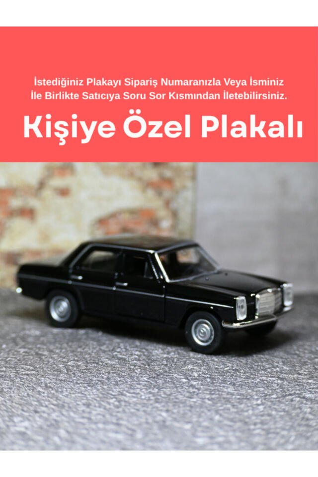 WELLY MERCEDES E220 METAL ARABA 1:36 SİYAH