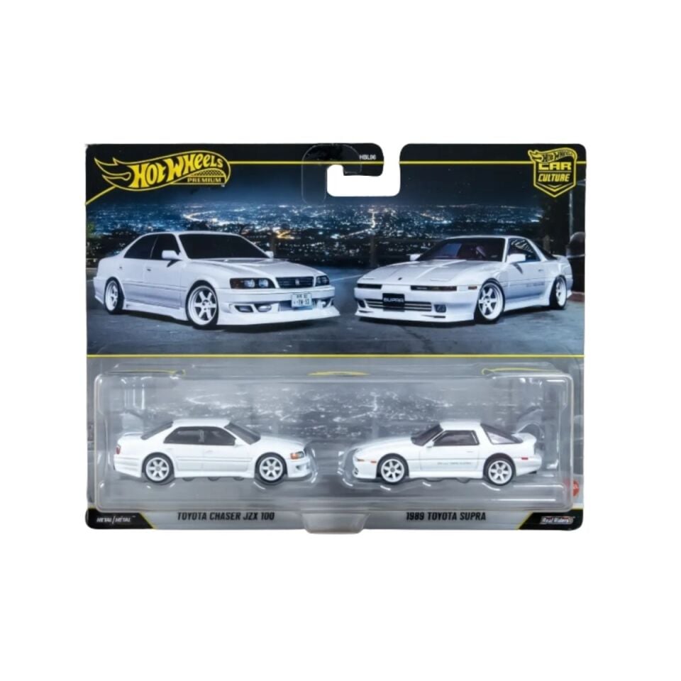 Hot Wheels HBL96 2li Set Chaser + Supra