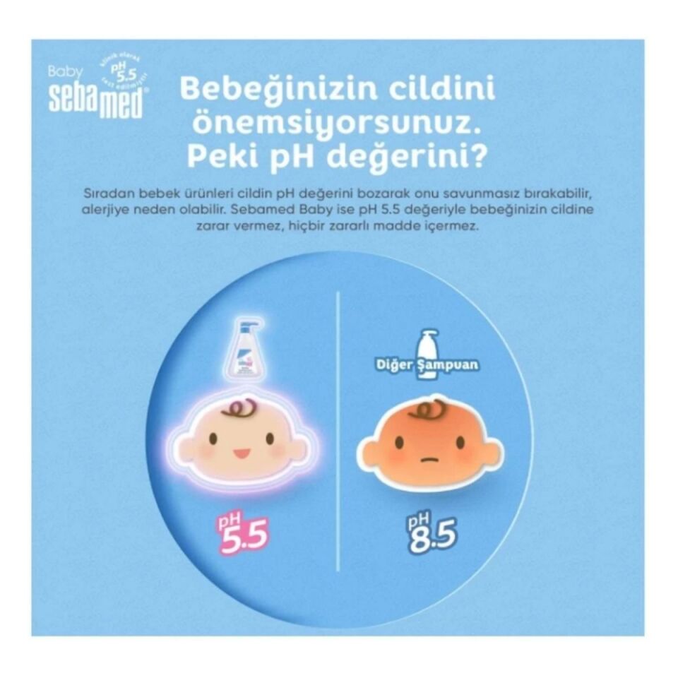 Sebamed Yenidoğan Şampuanı 500 ml