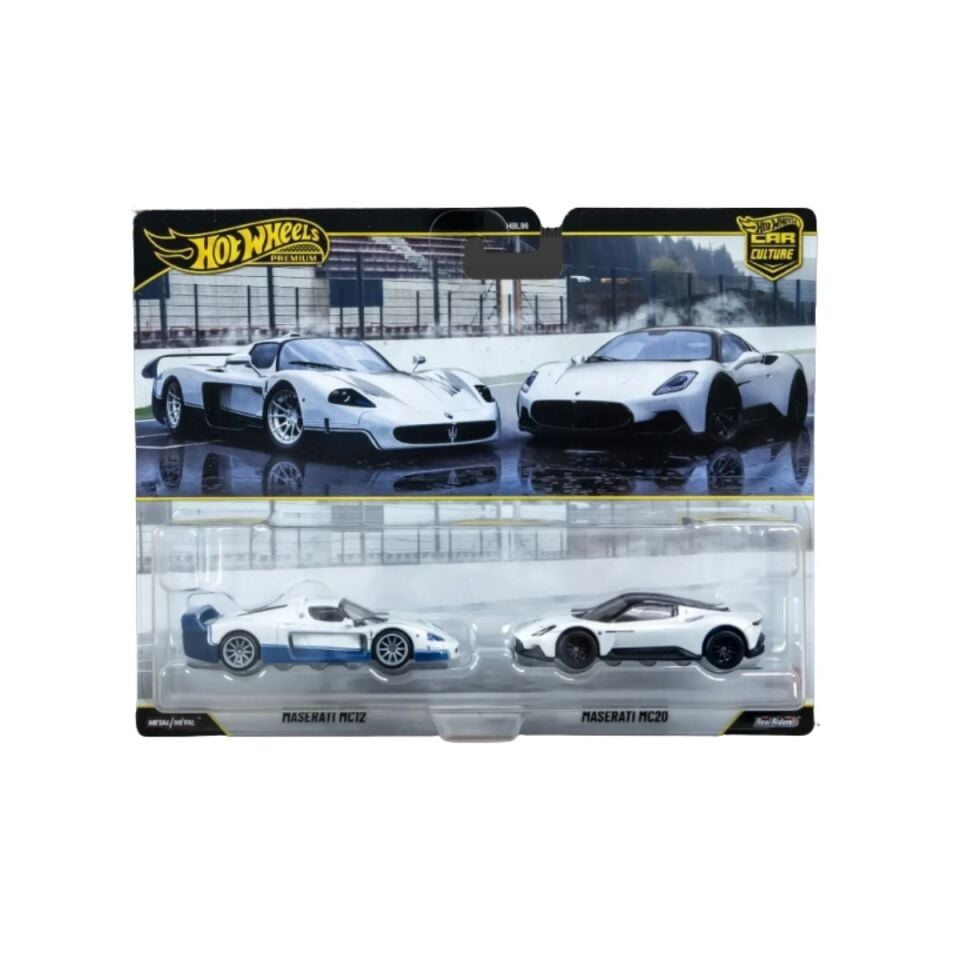 Hot Wheels HBL96 2li Set Maserati MC12 + MC20