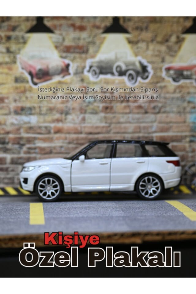 WELLY LAND ROVER RANGE ROVER METAL ARABA