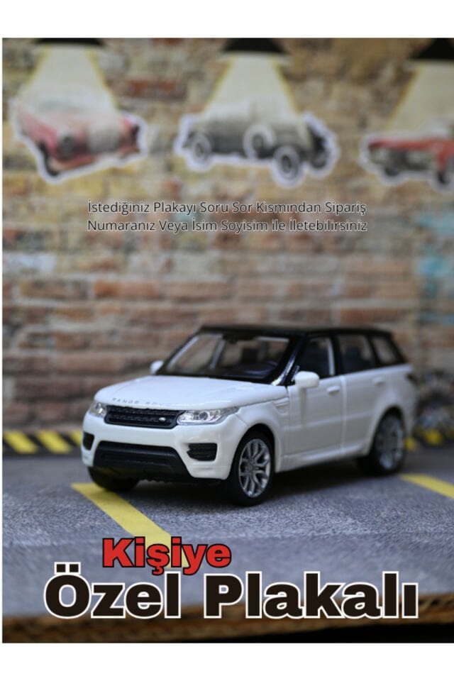 WELLY LAND ROVER RANGE ROVER METAL ARABA