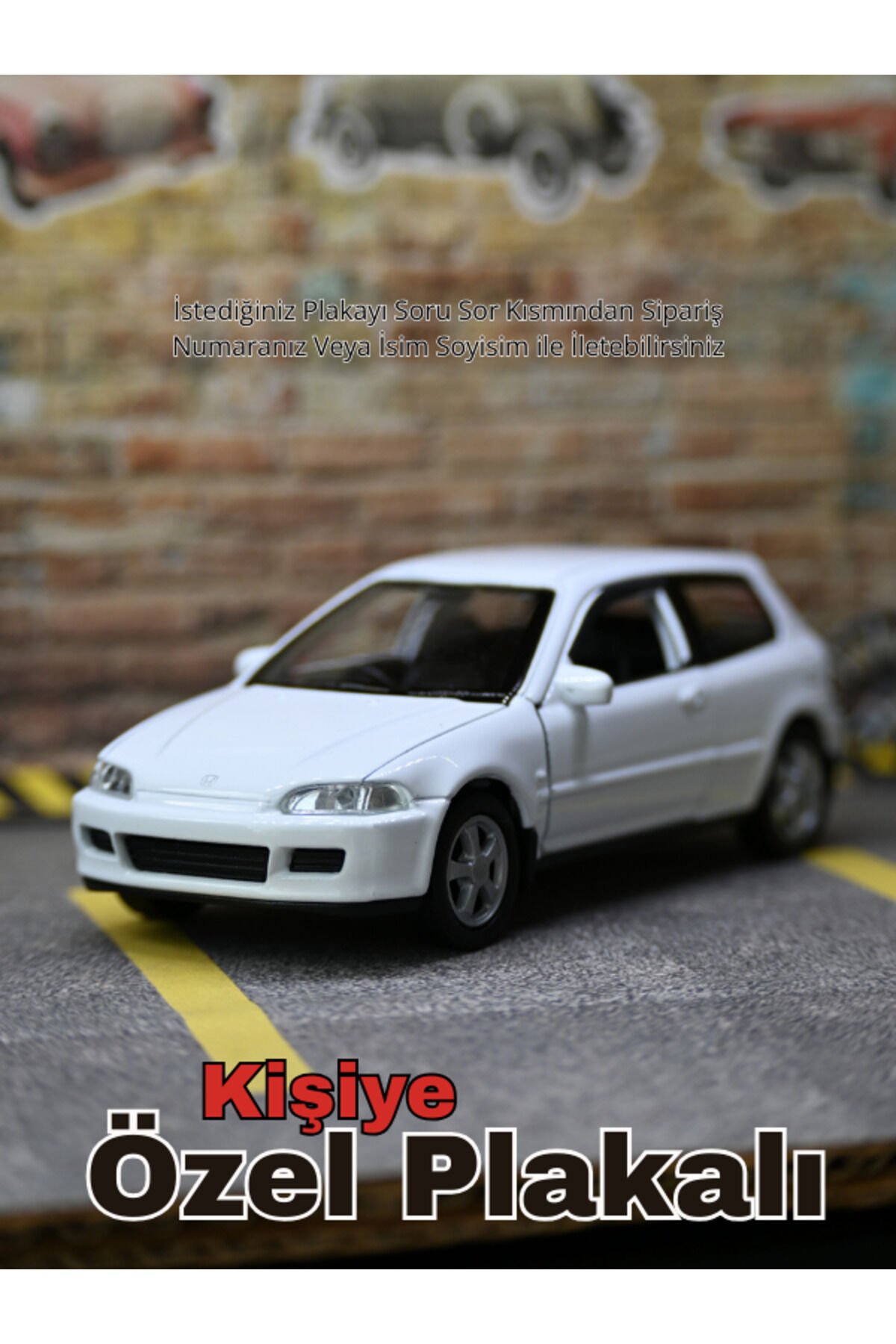 WELLY ÇEK BIRAK HONDA CİVİC METAL ARABA