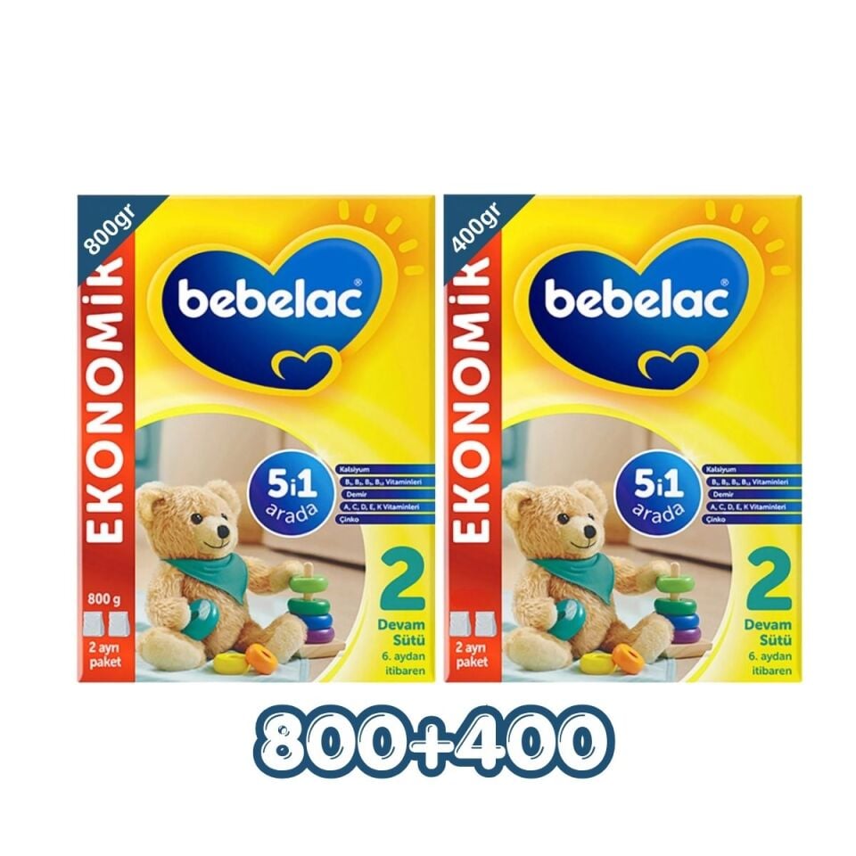 Bebelac Mama Devam Sütü No:2 1200 gr