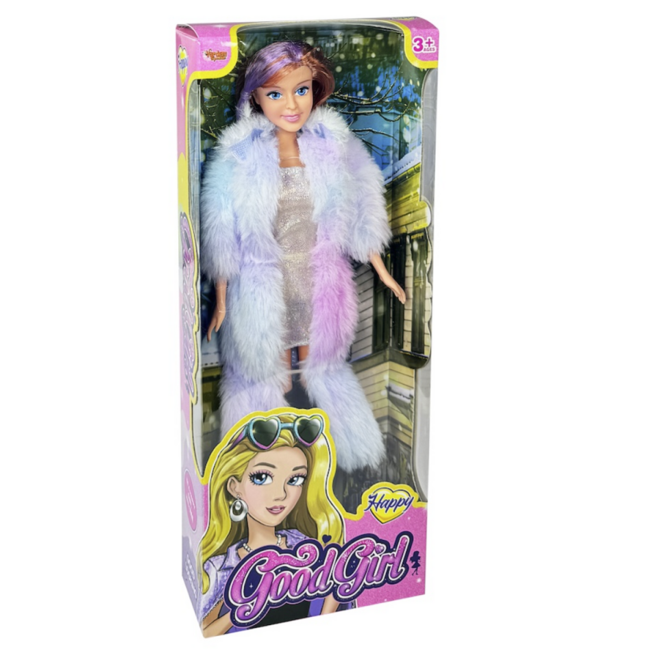 Vardem Kutulu 29Cm Kürklü Çizmeli Bebek