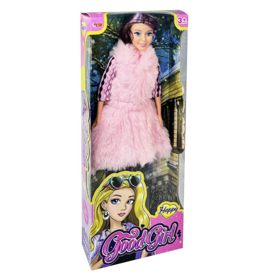 Vardem Kutulu 29Cm Kürklü Çizmeli Bebek