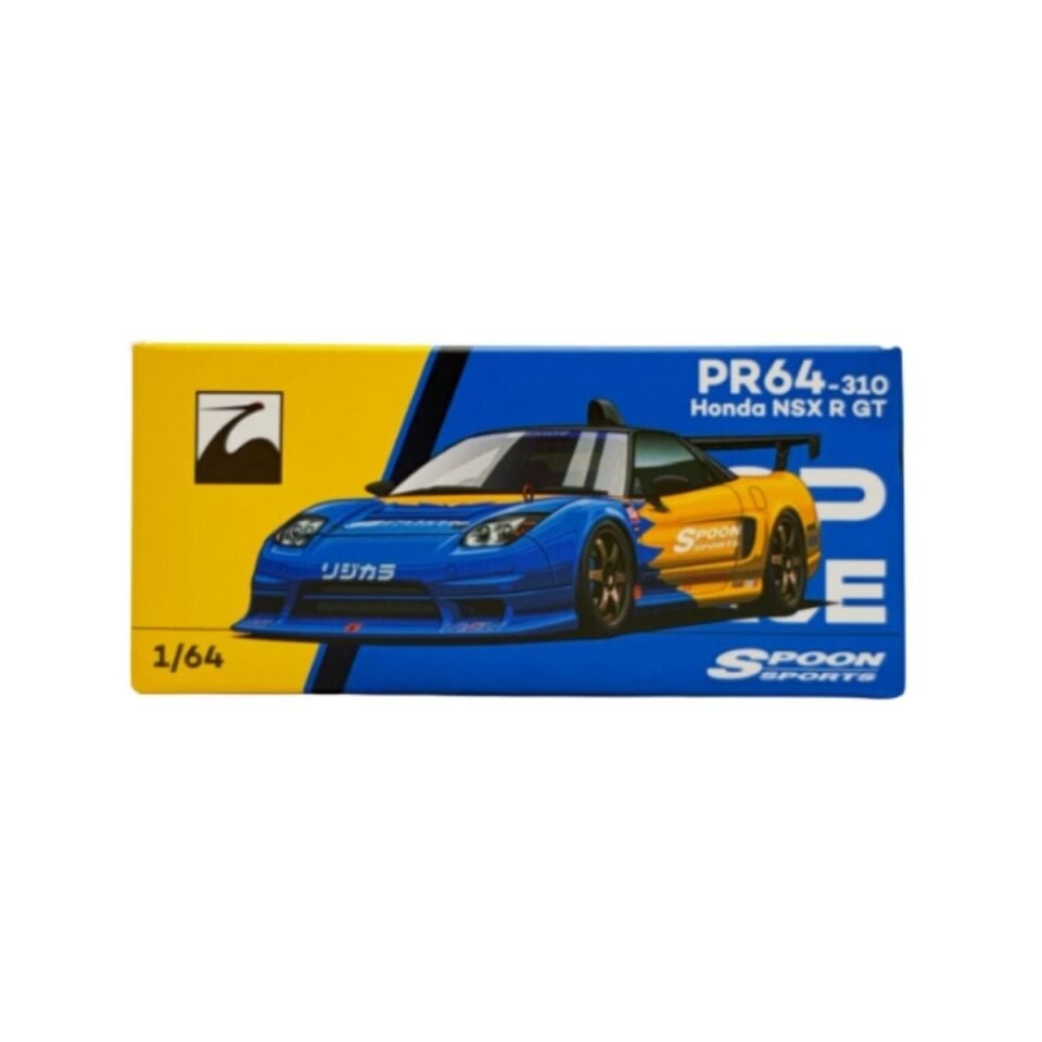 Pop Race Honda NSX-R GT 1:64 Diecast Model Araba PR64-310