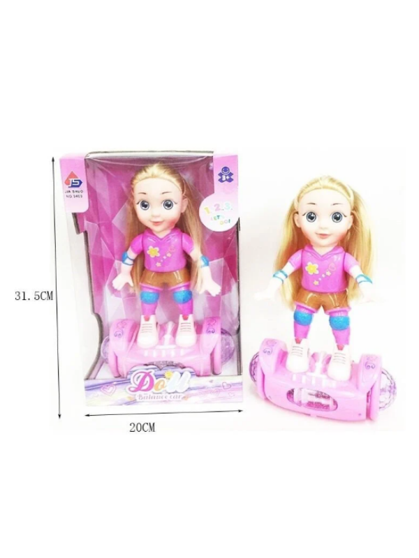 PRJ-9409 Kutulu Hoverboardlı Pilli Bebek