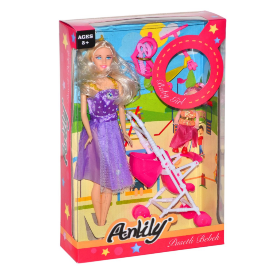 Anlily Kutuda Pusetli Bebek (Model: OYD-02269)