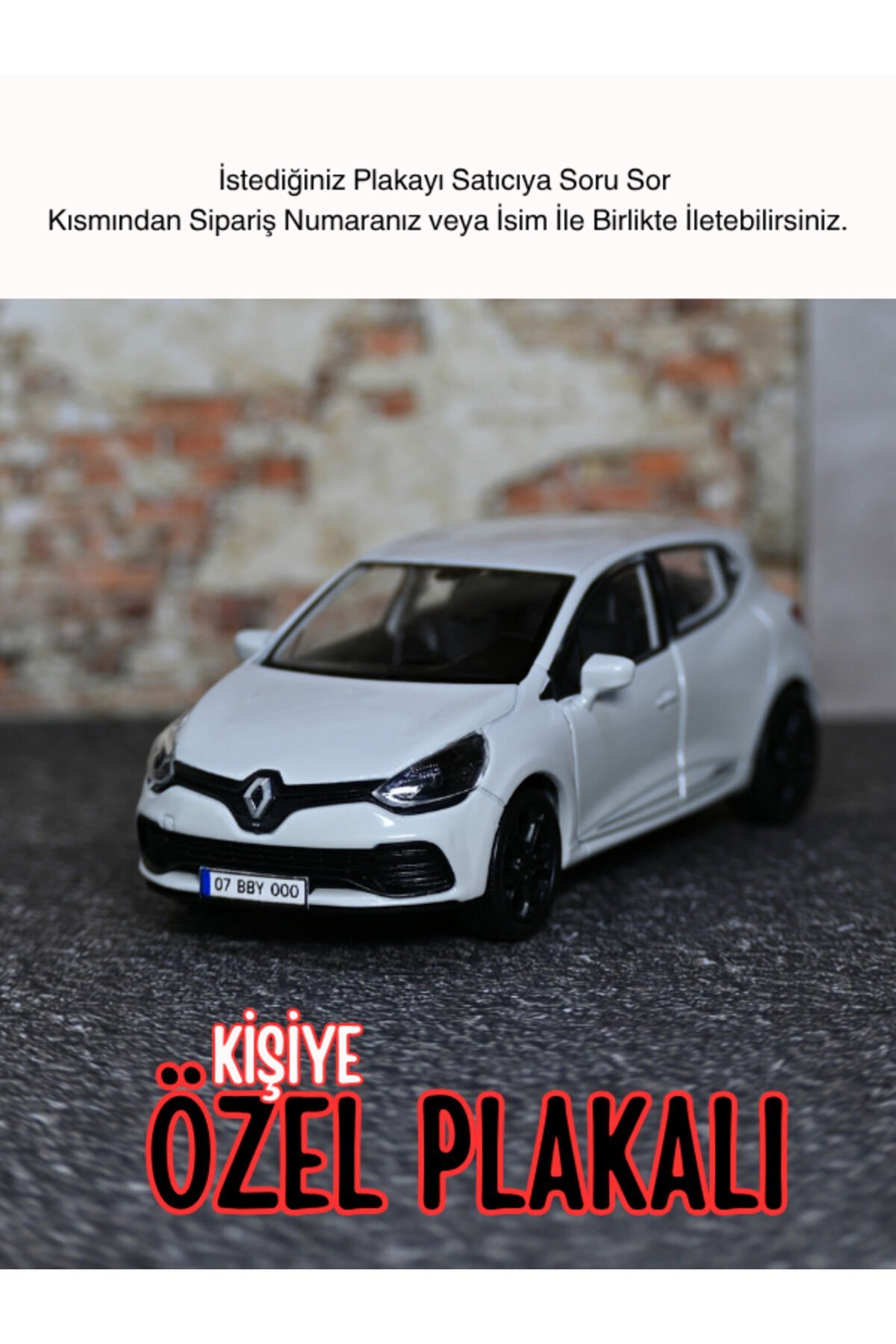 Renault Clio 4 Metal Araba II BEYAZ