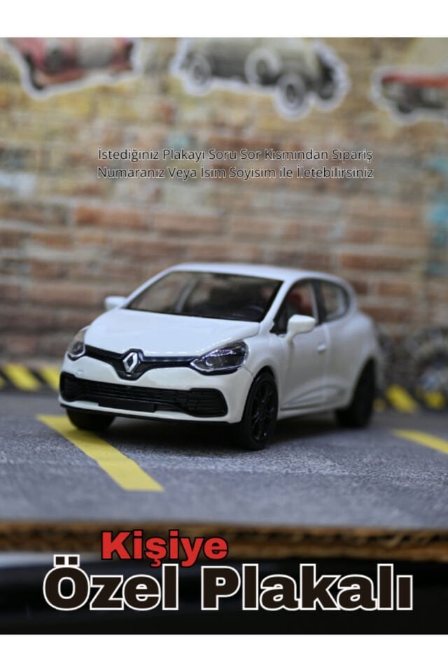 Renault Clio 4 Metal Araba II BEYAZ