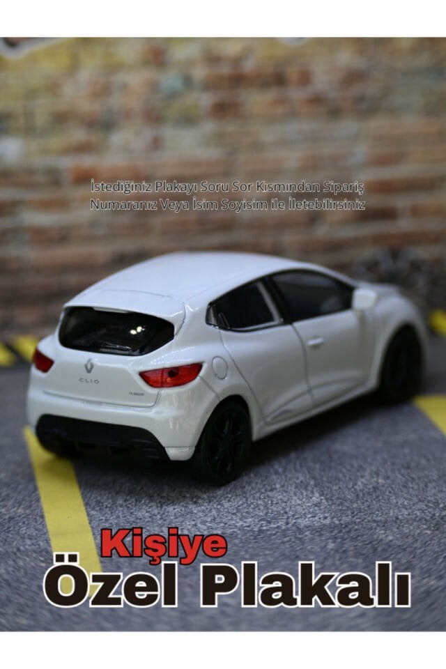 Renault Clio 4 Metal Araba II BEYAZ