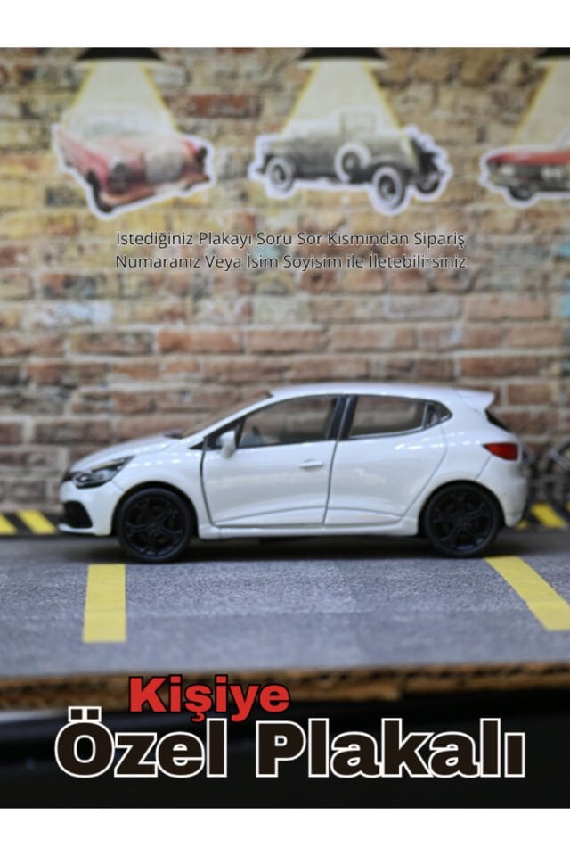 Renault Clio 4 Metal Araba II BEYAZ