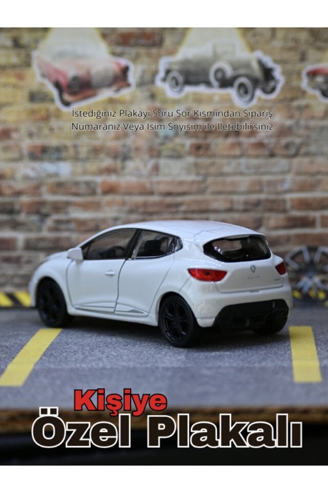 Renault Clio 4 Metal Araba II BEYAZ