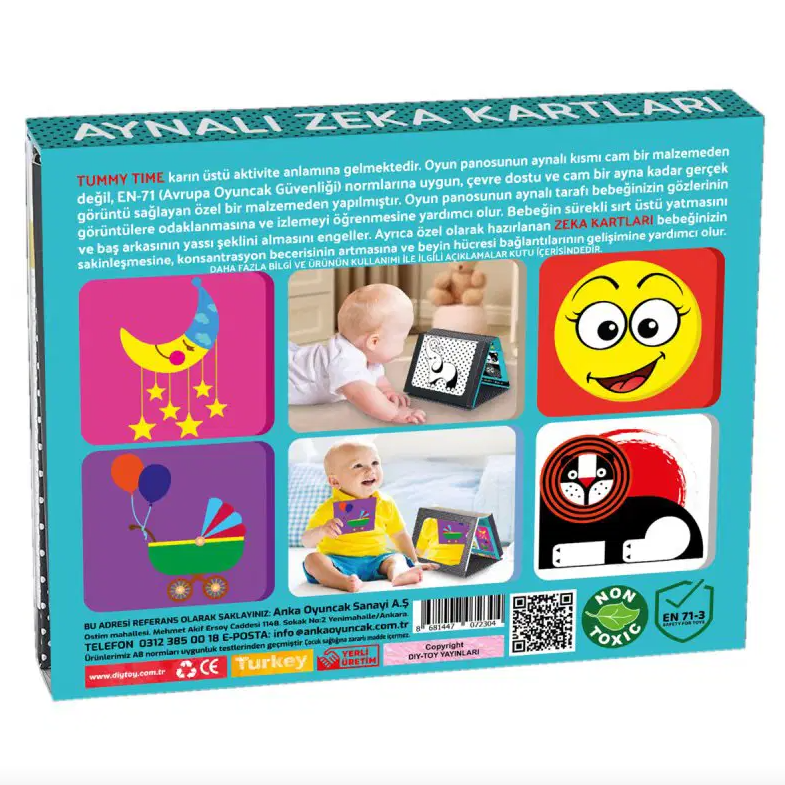 Tummy Time Zeka Kartları