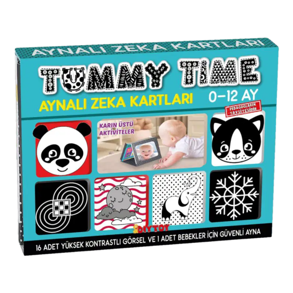 Tummy Time Zeka Kartları