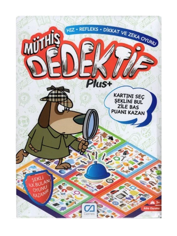 CAO-5190 Müthiş Dedektif Kart Oyunu - Aile Oyunu