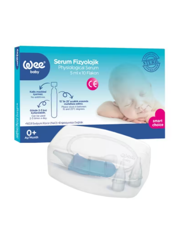 Wee Baby 2'si 1 Arada Burun Bakım Seti