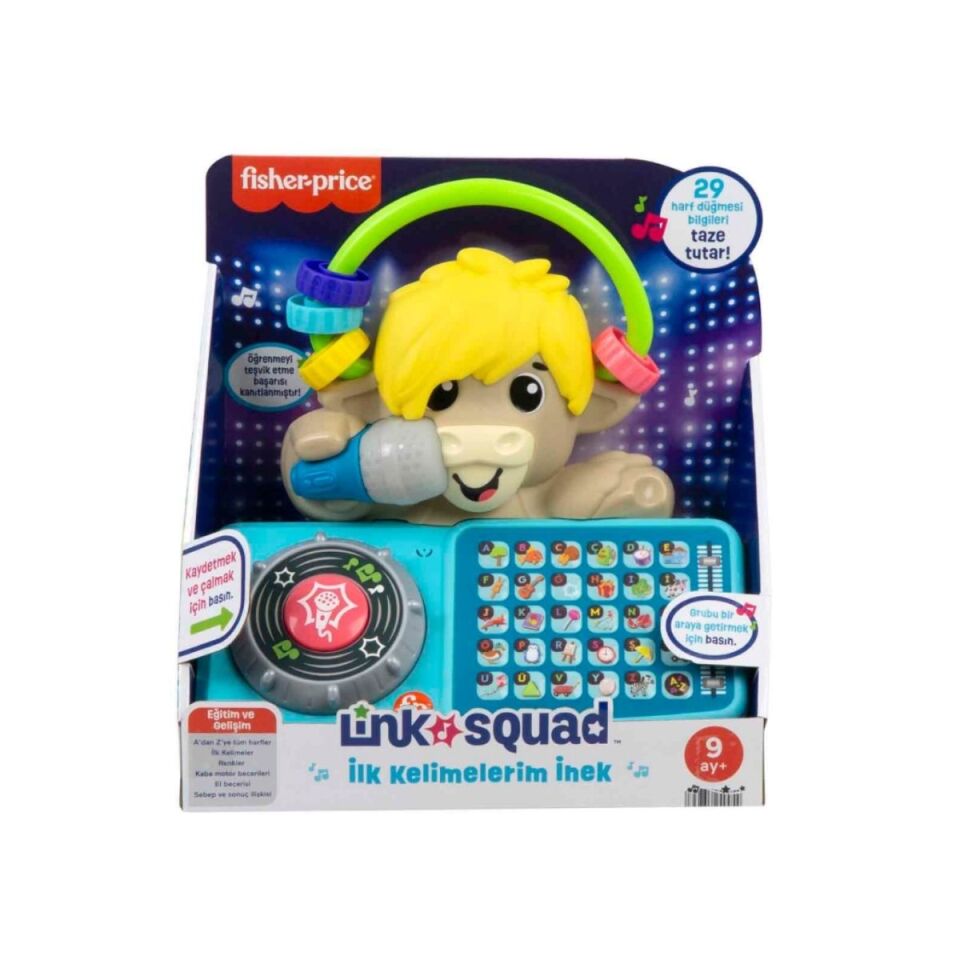 Fisher Price Squad İlk Kelimelerim İnek