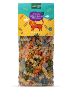 Wefood Organik Sebzeli Burgu Makarna 250g