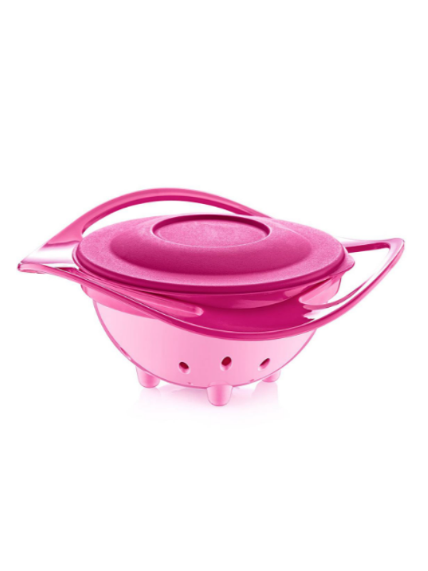 Babyjem İçindekini Dökmeyen Tabak Pembe