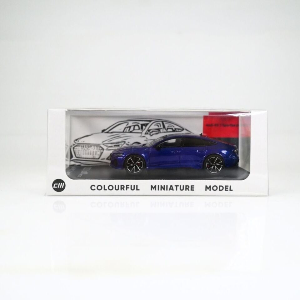 Cm Model Audi RS 7 Sportback 2022 Blue
