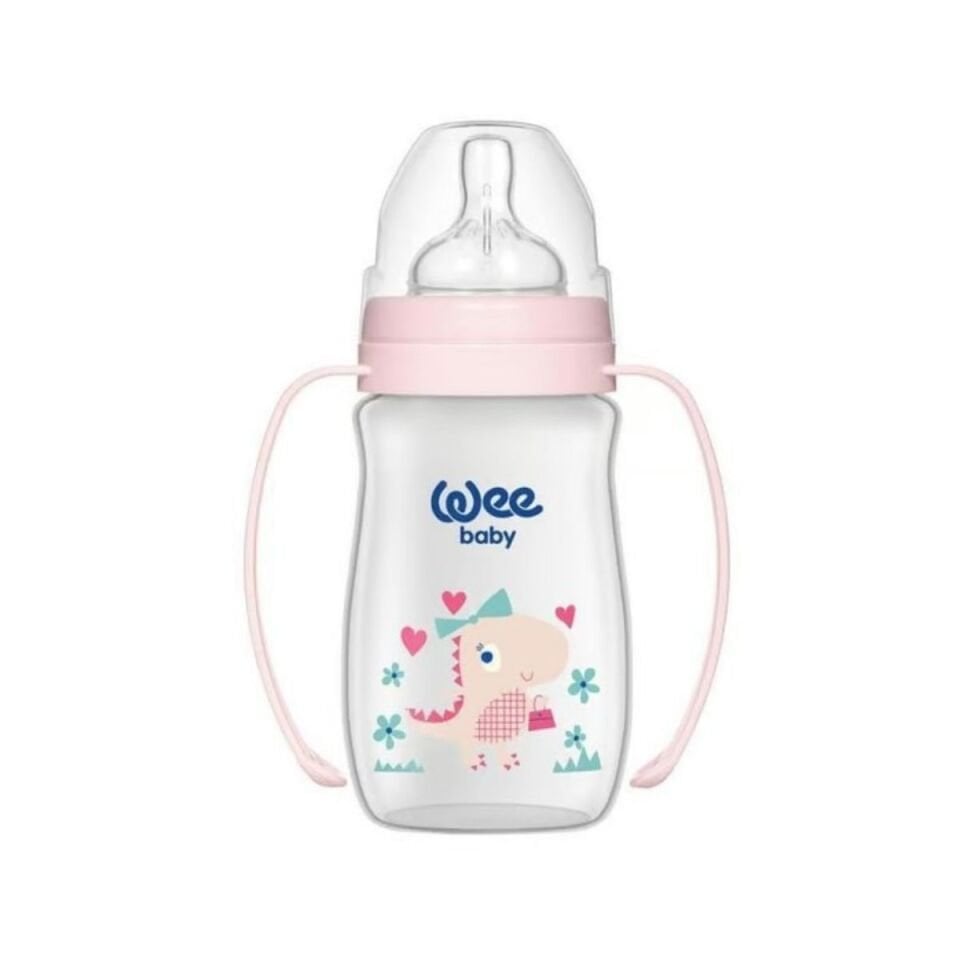 Wee Klasik Geniş Ağızlı Kulplu Pp Biberon 250 ml