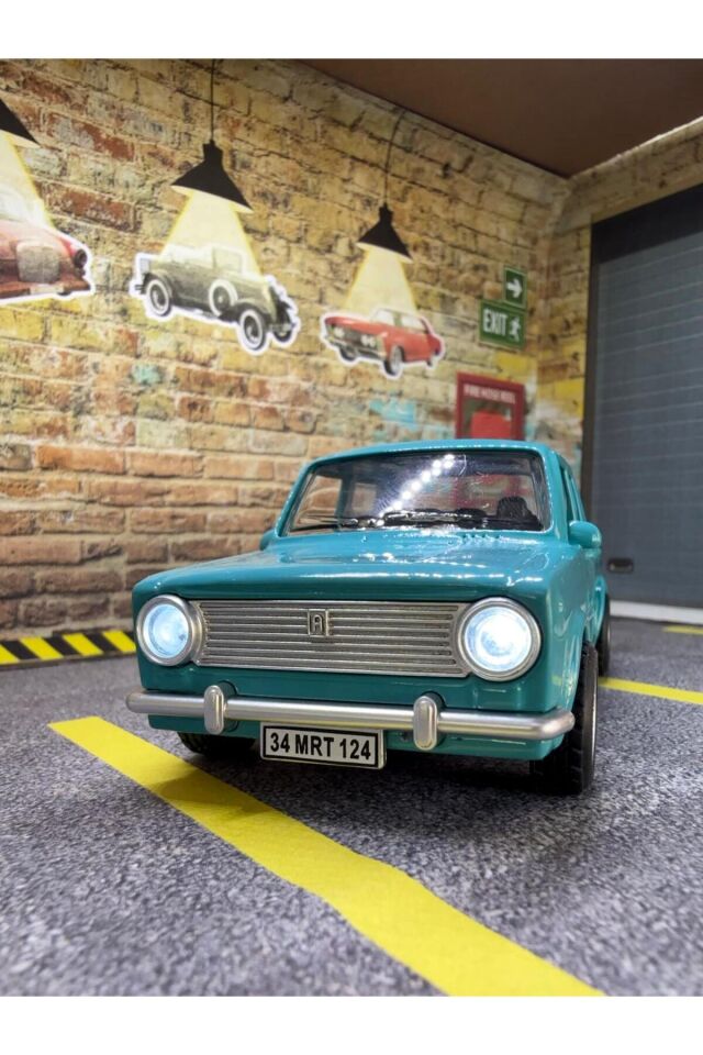 Kişiye Özel Plakalı Murat 124 Metal Araba - Çek Bı