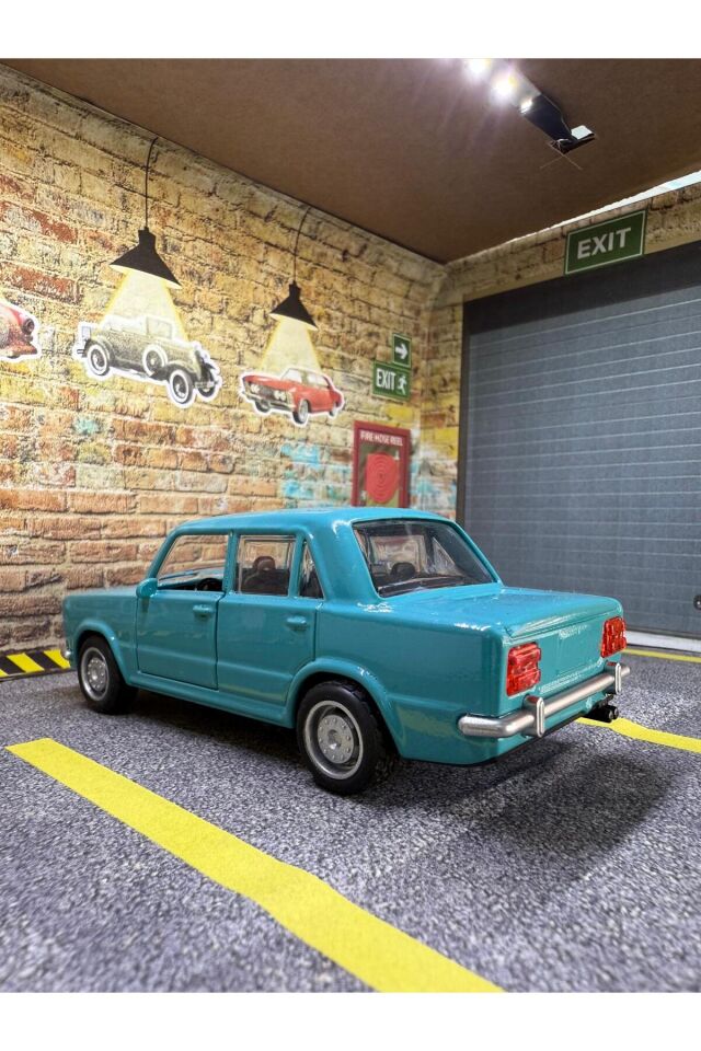 Kişiye Özel Plakalı Murat 124 Metal Araba - Çek Bı