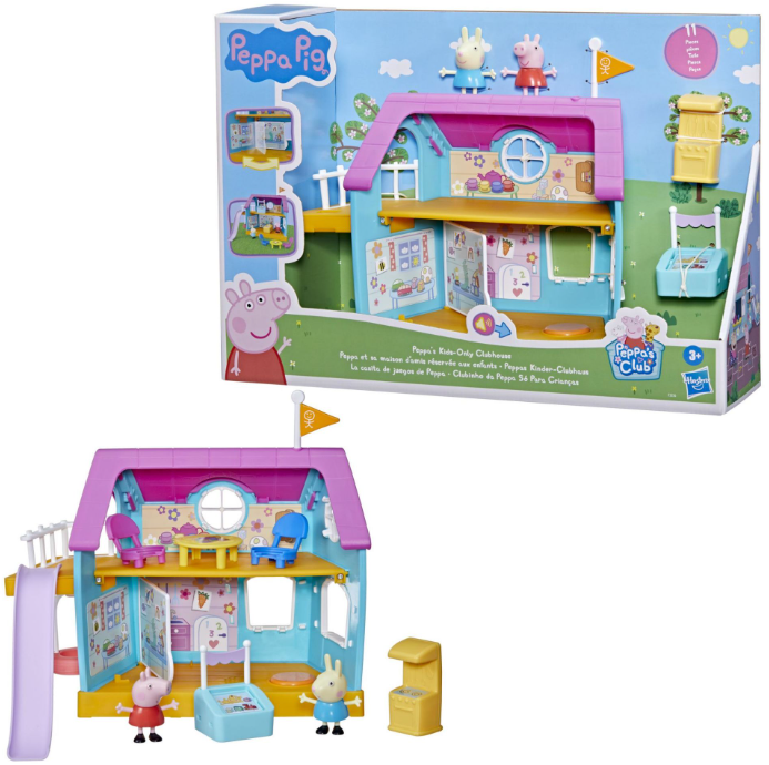PEP PEPPA PIG DEV KULUP EVI OYUN SETI INT-F3556 HASBRO