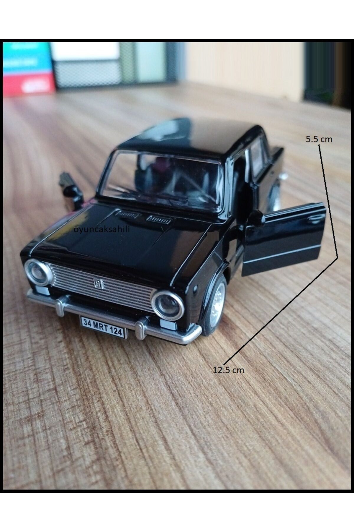 Murat 124 Nostalji Metal Koleksiyon Model Metal Ar