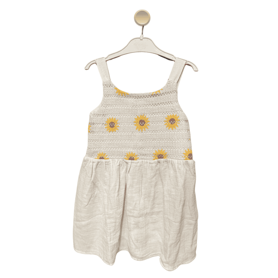 Payto Kids Dokuma Yazlık Elbise 10932