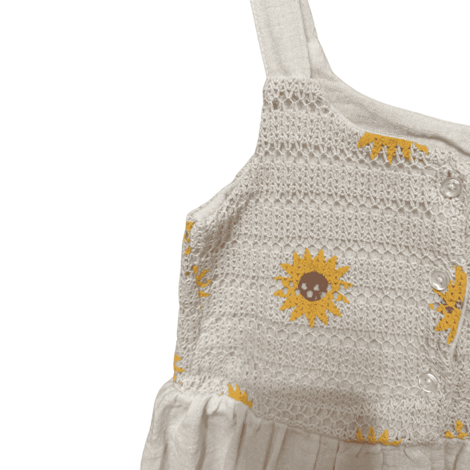 Payto Kids Dokuma Yazlık Elbise 10932
