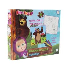 Maşa Ve Koca Ayı Manyetik Tablet 7582 Zeka
