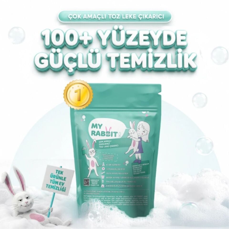 My Rabbit! Çok amaçlı Oksijenli TozLeke Çıkarıcı