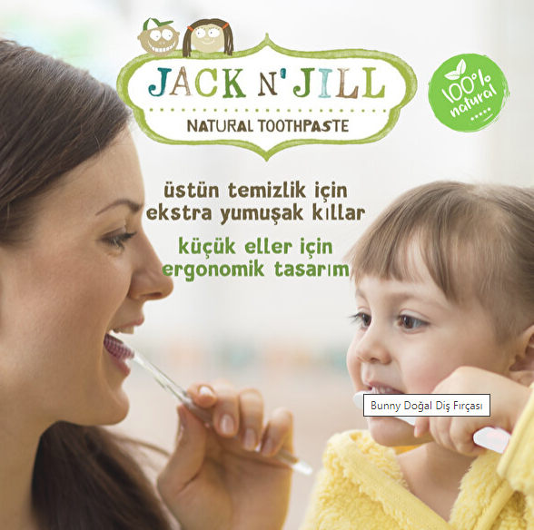Jack And Jill Kids Diş Fırçası Bunny