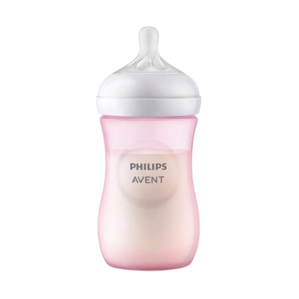 Avent Natural Pp Yavas Akış Biberon 260 ml 1 Ay+ Pembe