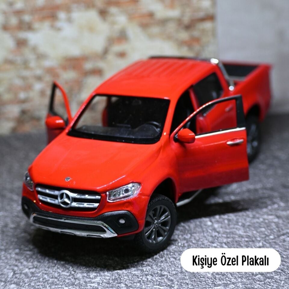 MERCEDES BENZ X-CLASS 1:24 METAL ARABA WELLY