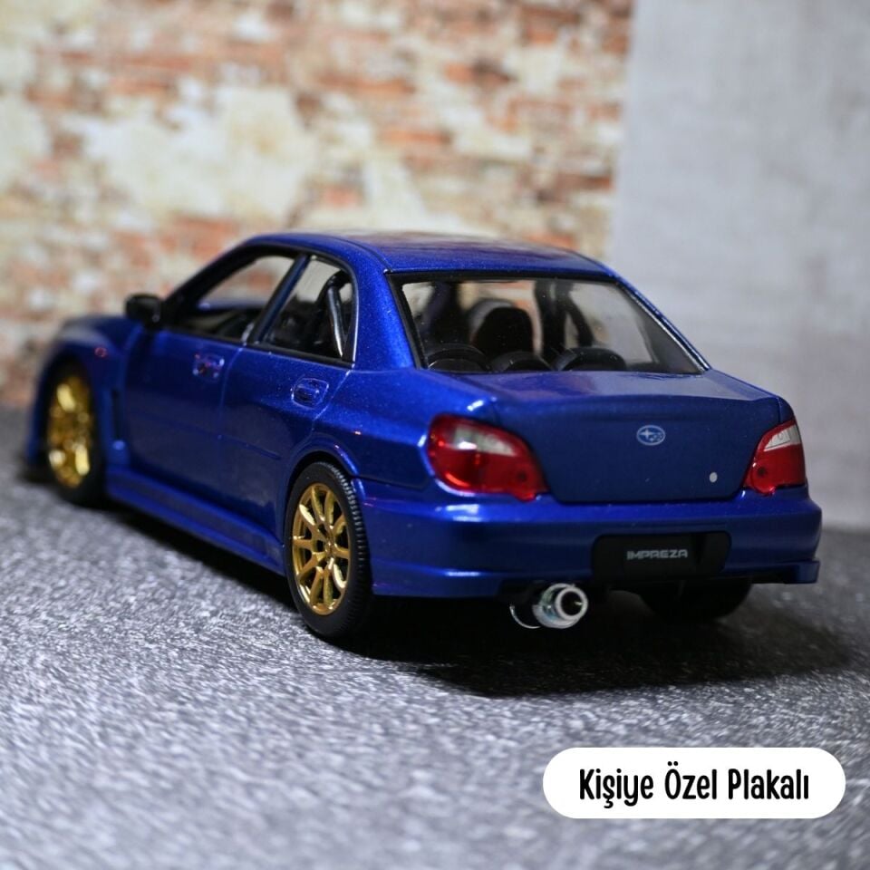 1:24 DİE CAST SUBARU WELLY METAL ARABA