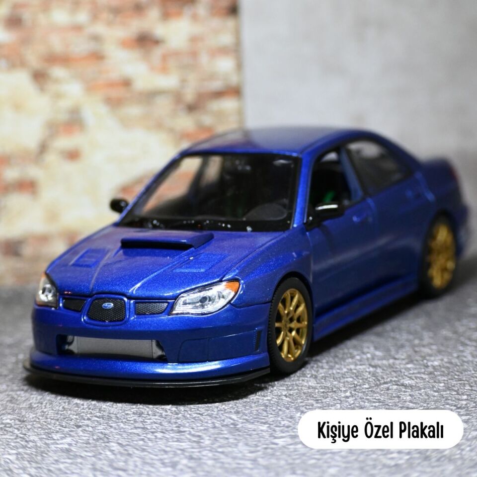 1:24 DİE CAST SUBARU WELLY METAL ARABA