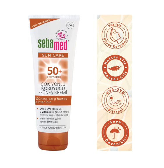 Sun Care 50+ Güneş Kremi 75 ml