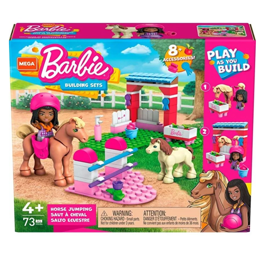 Mega Barbie Şehir Hayatı Setleri/Atçılık Seti BJ-16GWR31.HDJ84