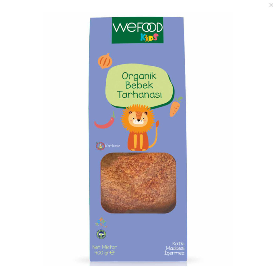 Wefood Kids Organik Bebek Tarhanası 400 gr