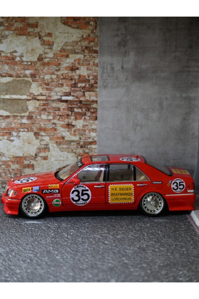 MERCEDES S320 RALLY METAL ARABA KIRMIZI