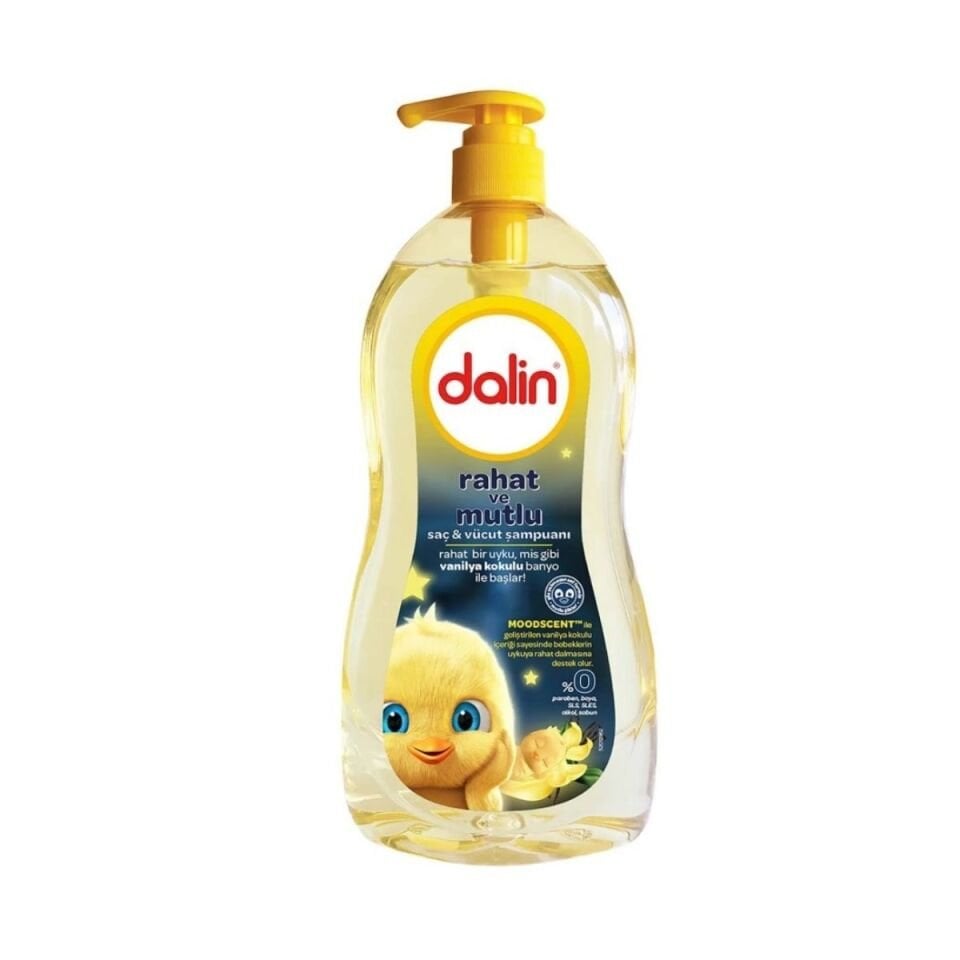 Dalin Şampuan Saç ve Vücut Rahat ve Mutlu 700 ml