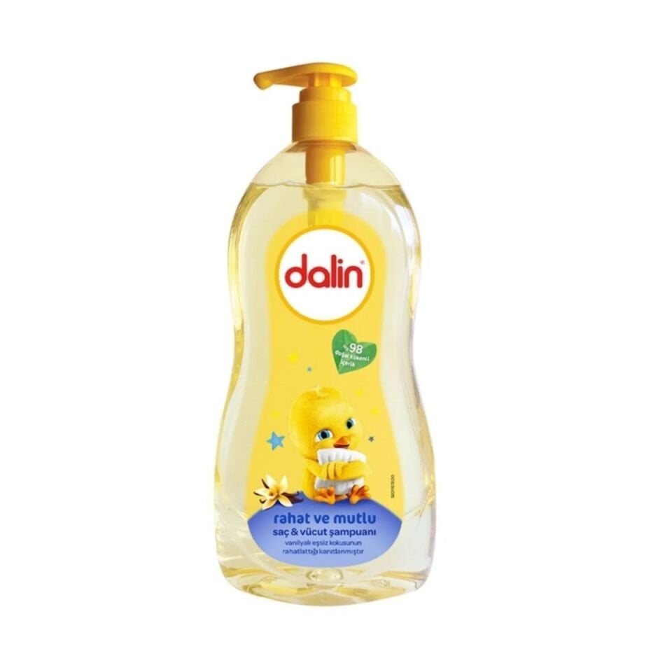 Dalin Şampuan Saç ve Vücut Rahat ve Mutlu 700 ml