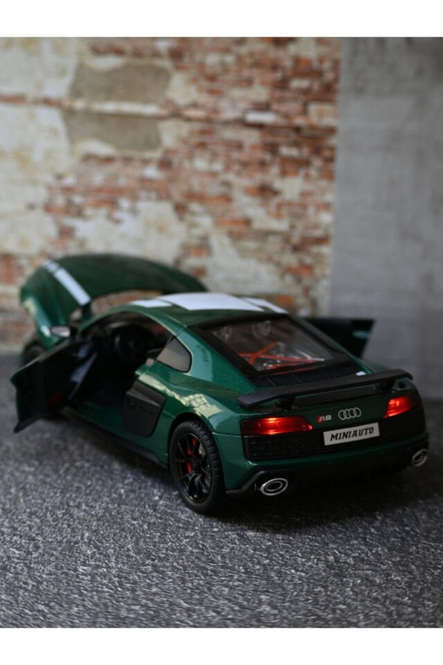AUDİ R8 METAL ARABA YEŞİL