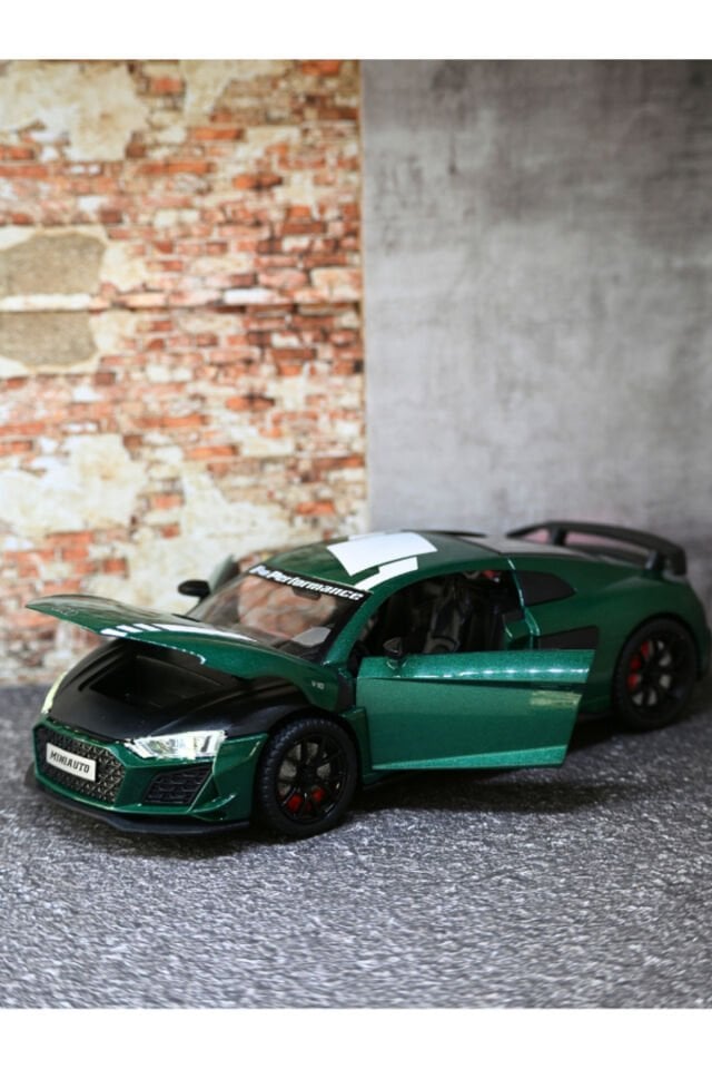 AUDİ R8 METAL ARABA YEŞİL