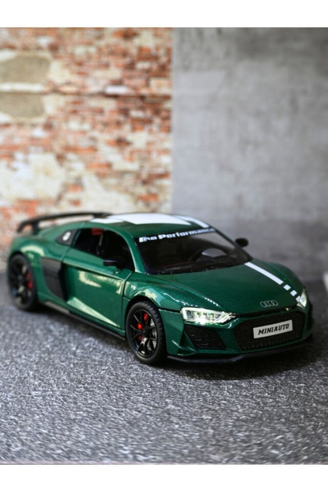 AUDİ R8 METAL ARABA YEŞİL